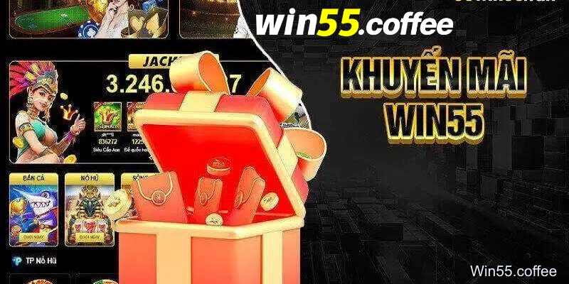 Nhà cái Win55 luôn có nhiều khuyến mãi cho người chơi